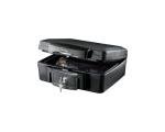 MASTER LOCK Certified Fireproof and Waterproof Safe Box with Key, 4.9L, 362 x 156 x 330 mm, Portable with carrying handle, for home and professionals