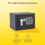 Yale - Electronic Safe Mini Black - Standard Security - YSV/170/DB2