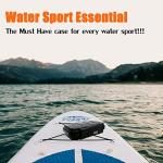 Portable Security Lock Box with 4 Digit Code,Outdoor Key Safe Box with Removable Wire Rope,Waterproof Shockproof Combination Lock Box for Home,Office,Hotel,Travel,Water Sports etc