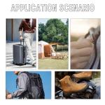 4 Pcs Anti Theft Zipper Lock,Detachable S Clips for Backpacks,Metal Rucksack Zipper Clip,Small Bag Lock,Mini Zipper Connectors,Backpack Lock for Suitcases,Luggage,Traveling,Outdoor Sports