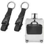 Adjustable Anti-Theft Luggage Straps with Hooks