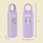 Defender Luna Personal Attack Alarm - Loud 125dB Siren with Strobe LED Light - Personal Safety Device For Women Batteries Included - Police Accredited