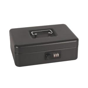 Cathedral Products 10 Inch Steel Cash Box with Combination Lock | Durable & Secure | Portable Design with Lift-Out Tray
