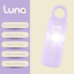 Defender Luna Personal Attack Alarm - Loud 125dB Siren with Strobe LED Light - Personal Safety Device For Women Batteries Included - Police Accredited