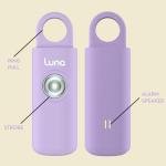 Defender Luna Personal Attack Alarm - Loud 125dB Siren with Strobe LED Light - Personal Safety Device For Women Batteries Included - Police Accredited
