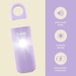 Defender Luna Personal Attack Alarm - Loud 125dB Siren with Strobe LED Light - Personal Safety Device For Women Batteries Included - Police Accredited