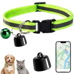 Quixion Cat Tracker, Pet Tracker For Dogs And Cats, Dog Tracker With No Monthly Fees, Ios/Android Compatible, Global Tracking Device For Collars And Luggage (Includes Pet Collar + Tracker)