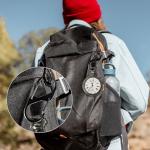 6 Pack Zipper Locks with Carabiner Clip - Small Lock for Luggage and Backpacks, Theft Deterrent Travel Locks, Zipper Clips Anti Theft, Bag Lock for Traveling Bags and Handbags