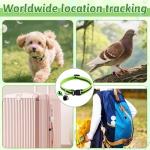 Quixion Cat Tracker, Pet Tracker For Dogs And Cats, Dog Tracker With No Monthly Fees, Ios/Android Compatible, Global Tracking Device For Collars And Luggage (Includes Pet Collar + Tracker)