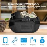 2 Pack Anti-Theft Money Belt with RFID Protection