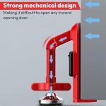 LUNAVAR SecureStop - Portable Door Lock - Anti-Theft Travel Lock, Door Stop Alarm for Home Security and Personal Protection