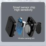 LUNAVAR SecureStop - Portable Door Lock - Anti-Theft Travel Lock, Door Stop Alarm for Home Security and Personal Protection