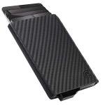Carbon Fiber RFID-Blocking Slim Wallet for Men
