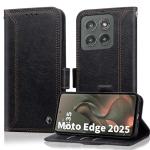 Oduio RFID Blocking Wallet Case for Moto Edge 2025