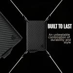 Carbon Fiber RFID-Blocking Slim Wallet for Men