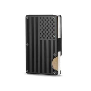 Carbon Fiber RFID Blocking Money Clip Wallet