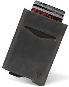 AKIELO RFID Card Holder Wallet - Slate Gray