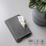 AKIELO RFID Card Holder Wallet - Slate Gray