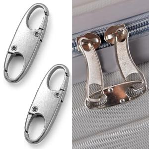 6 Pack Anti-Theft Zipper Lock Clips for Travel