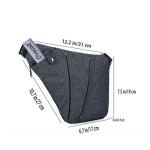 Unisex Anti Theft Crossbody Sling Bag