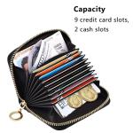 Pink Skull RFID Blocking Slim Wallet for Travel