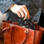 Pink Skull RFID Blocking Slim Wallet for Travel