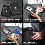 Slim RFID Blocking Carbon Fiber Wallet for Men