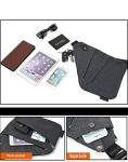 Unisex Anti Theft Crossbody Sling Bag