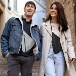 OSOCE Anti-Theft Crossbody Sling Bag – Grey