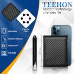 TEEHON Men's RFID Blocking Carbon Fiber Wallet