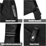 OSOCE Anti Theft Sling Bag for Travel and Hiking