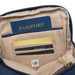 Travelon Anti-Theft Slim Courier Bag - Navy
