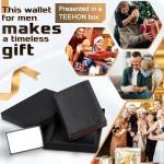 TEEHON® RFID Blocking Carbon Fibre Men’s Wallet