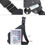 Unisex Anti Theft Crossbody Sling Bag