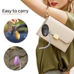 5 Pack 140DB Personal Alarms with LED Light