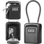 Weatherproof Portable Key Lock Box with Combination