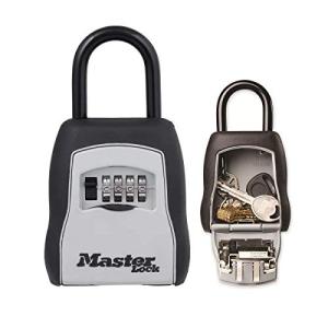 Portable Key Safe with Shackle for Travel Security