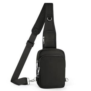 Compact Anti-Theft Sling Bag with RFID Protection
