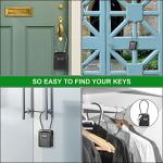 Weatherproof Portable Key Lock Box with Combination