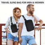 OSOCE Anti-Theft Sling Bag with RFID Pocket