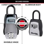 Portable Key Safe with Shackle for Travel Security