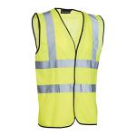 Blackrock Yellow High Visibility Safety Vest