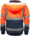 Reflective Anti-Theft Waterproof Bomber Jacket (XL)