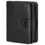 GOIACII RFID Blocking Leather Bifold Wallet for Men
