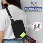 OSOCE Anti-Theft Sling Bag with RFID Pocket