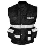 RAC3 Men's Black Security Vest with Removable Sleeves