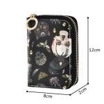 Pink Skull RFID Blocking Slim Wallet for Travel