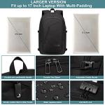 17.3 Inch Water-Resistant Anti-Theft Laptop Backpack