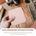 Compact RFID Blocking Wallet for Travel (Pink)