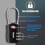 Diyife TSA Approved Luggage Locks - 2 Pack